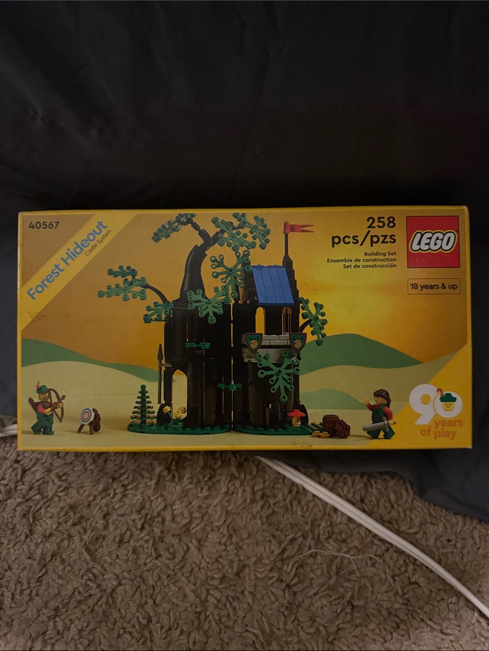 Lego Forest Hideout Building Set - Black, Green, Blue, Yellow